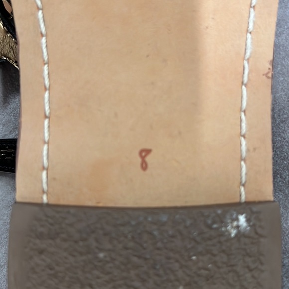 Sam Edelman Black Patent Sandal - Picture 6 of 8